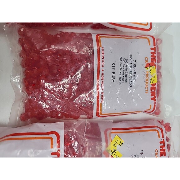 The Beadery Craft Products Lot Of 8 Bags  Vintage New - Picture 3 of 8